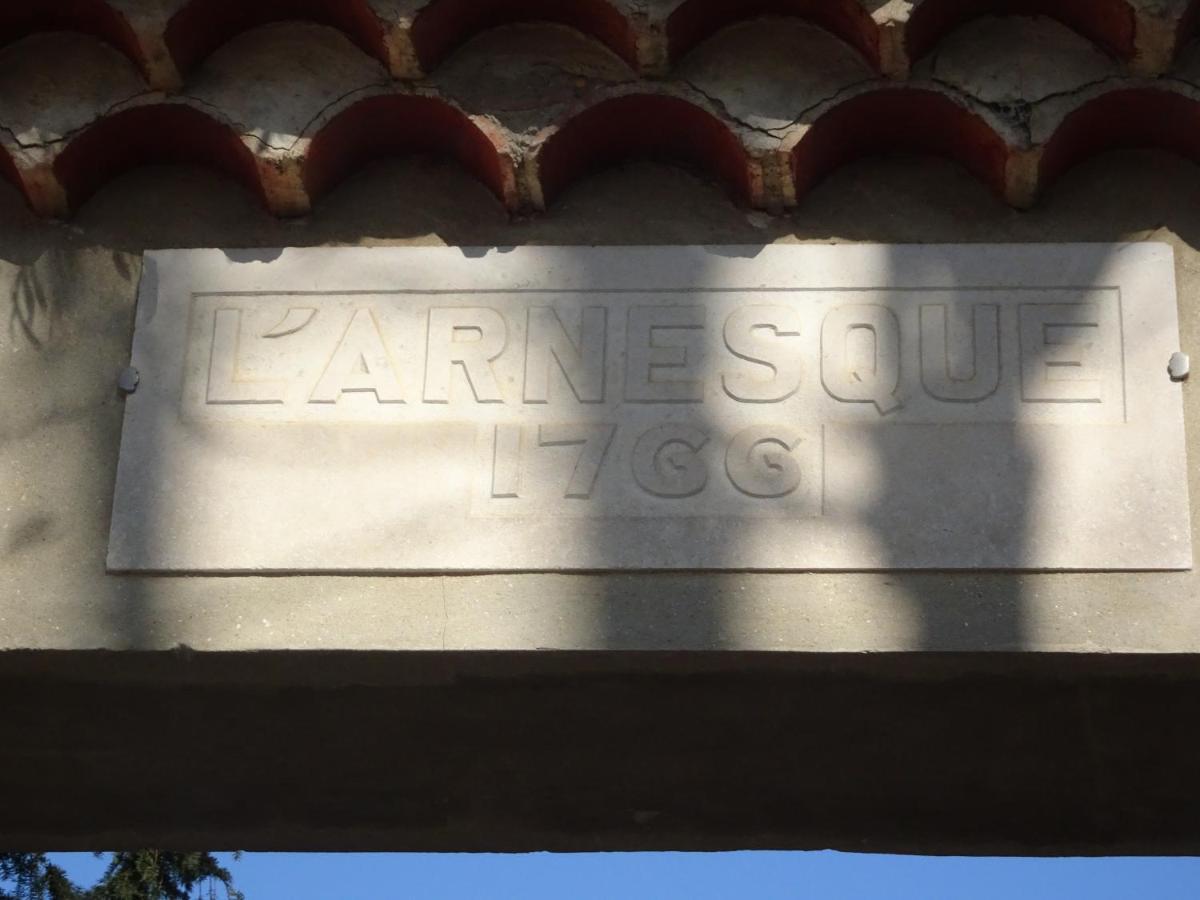 Villa Ferme de l'Arnesque à Châteauneuf-du-Pape Extérieur photo